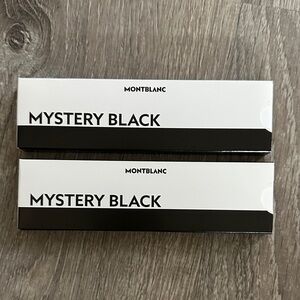 Montblanc Mystery Black Ink Refills 2 packs 4 total ballpoint pen NWT